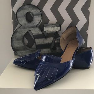 Banana Republic Royal Blue Arielle D’Orsay Flats